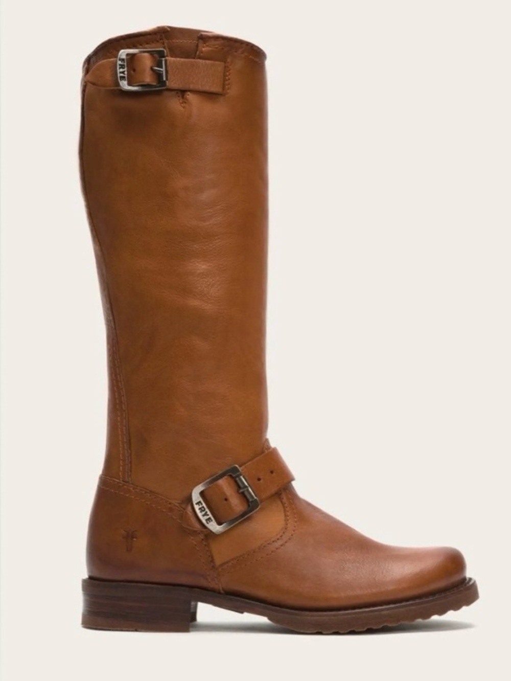 FRYE Veronica Slouch Boots, Size 10, Great Condition, Brown Leather